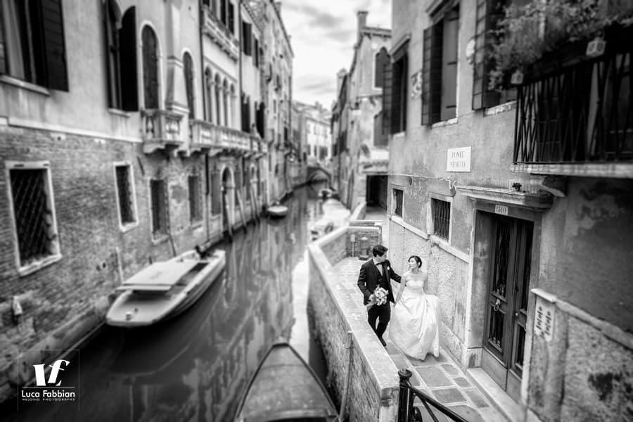 fotografo per luna di miele a Venezia
