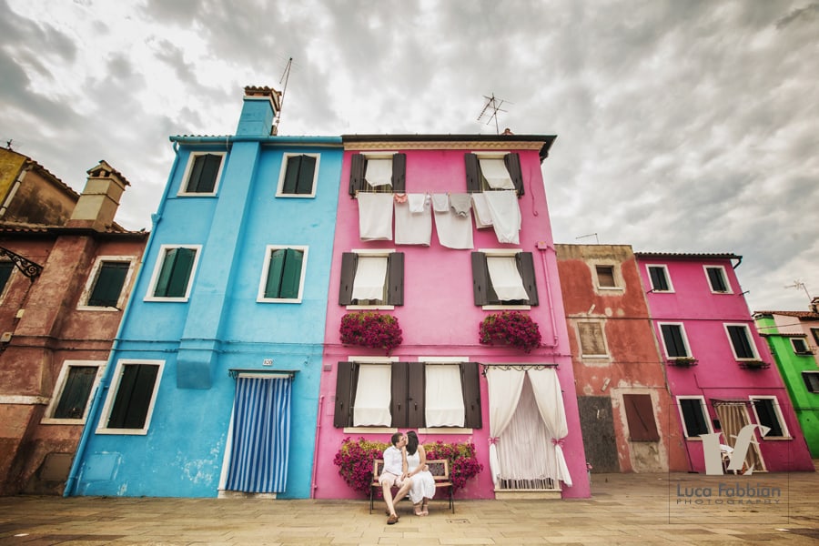Servizi fotografici per la coppia - Luca Fabbian fotografo a Burano