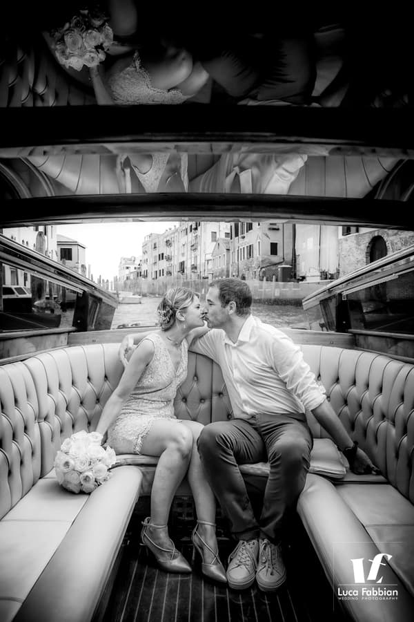 motoscafo matrimonio privato Venezia