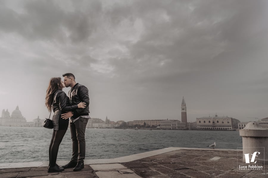 Servizio fotografico e video di fidanzamento a Venezia