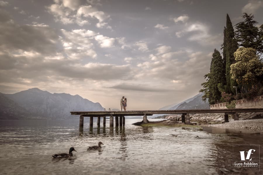 fotografo fidanzamento lago di Garda