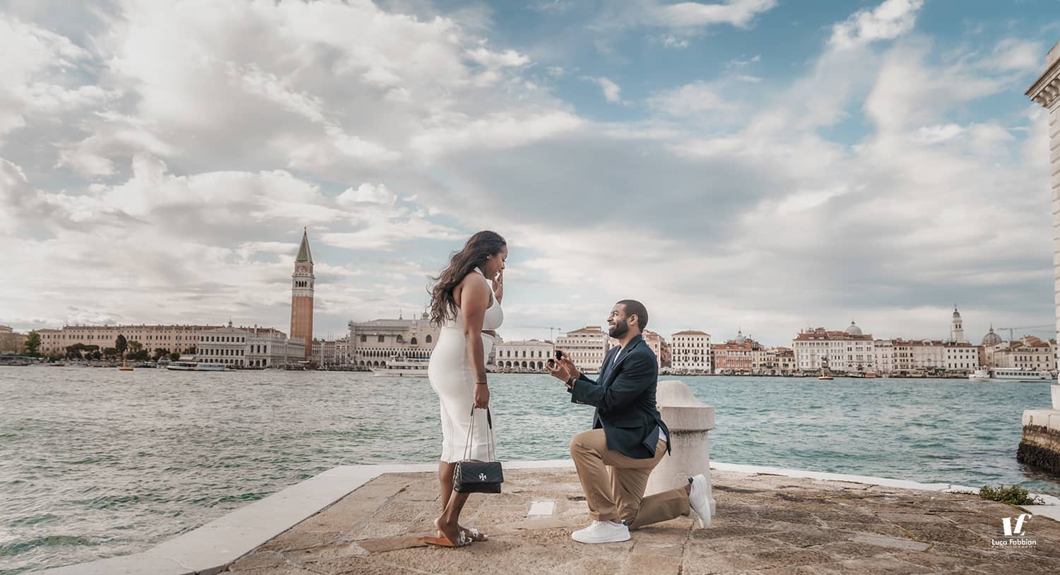 servizio fotografico per una proposta di matrimonio a sorpresa a Venezia
