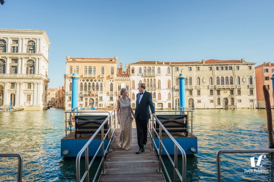 Servizio fotografico per un compleanno all’Aman Hotel di Venezia