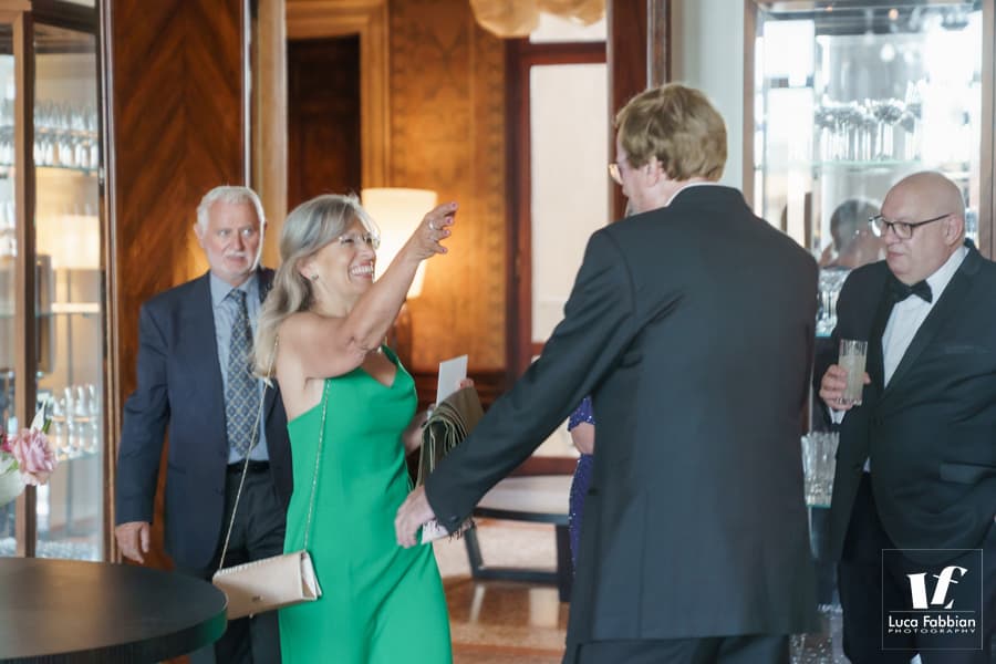 Servizio fotografico per un compleanno all’Aman Hotel di Venezia