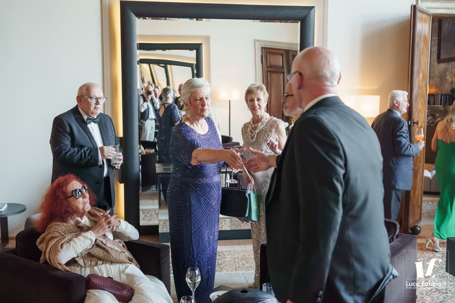 Servizio fotografico per un compleanno all’Aman Hotel di Venezia