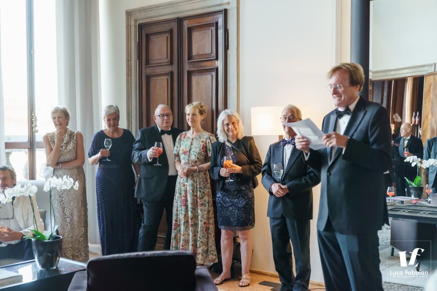 Servizio fotografico per un compleanno all’Aman Hotel di Venezia