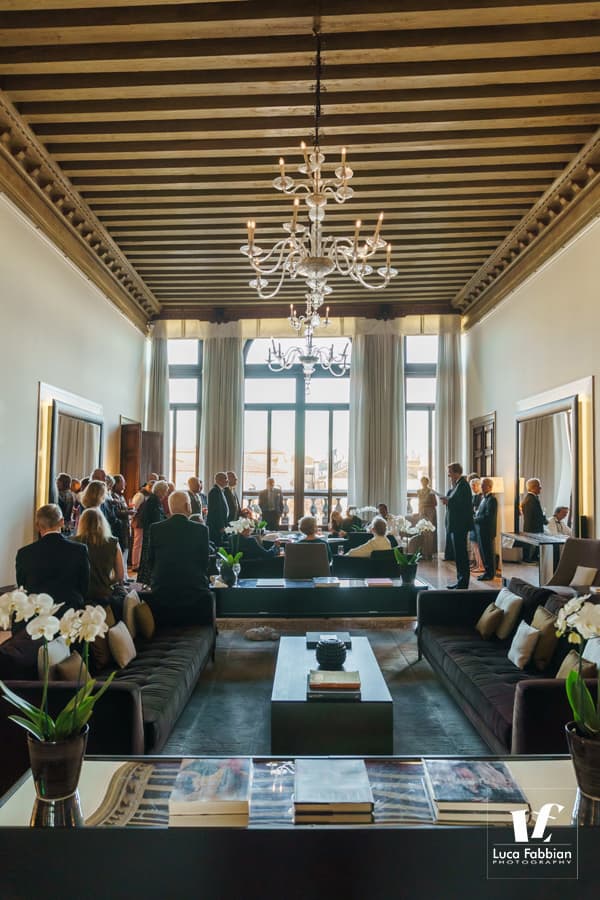 Servizio fotografico per un compleanno all’Aman Hotel di Venezia