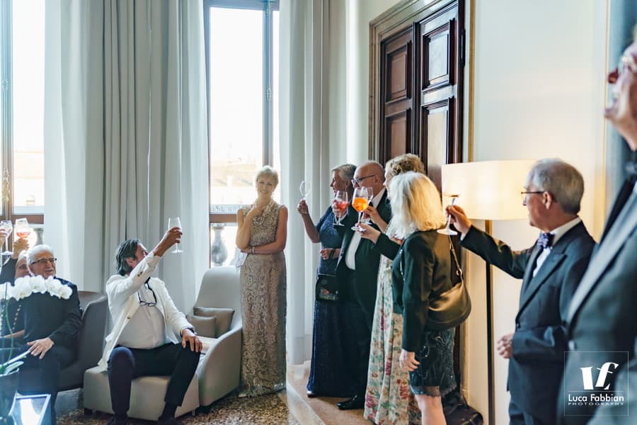 Servizio fotografico per un compleanno all’Aman Hotel di Venezia