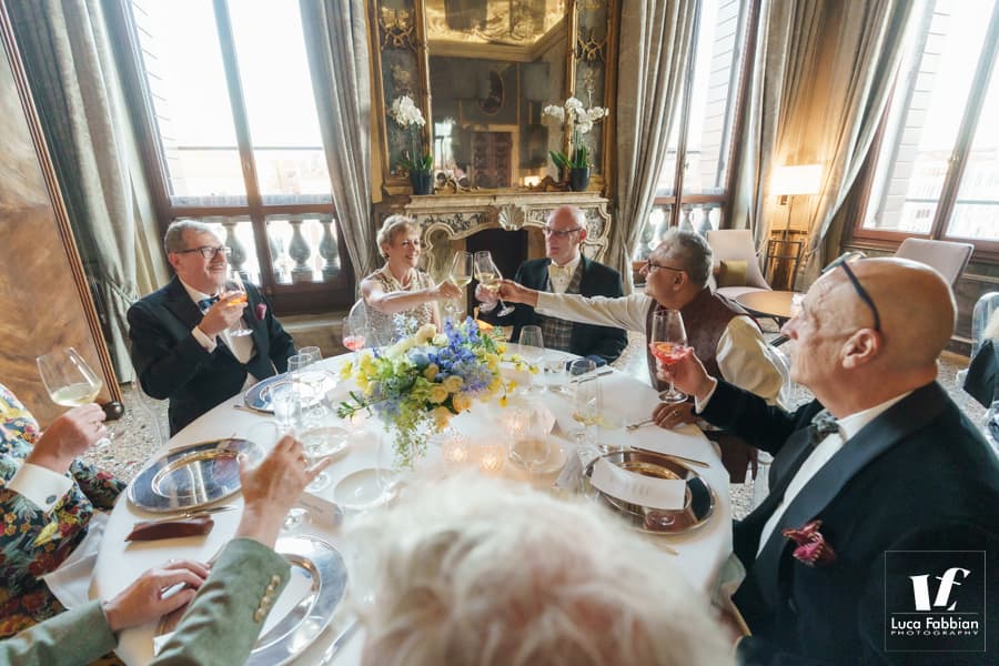 Servizio fotografico per un compleanno all’Aman Hotel di Venezia