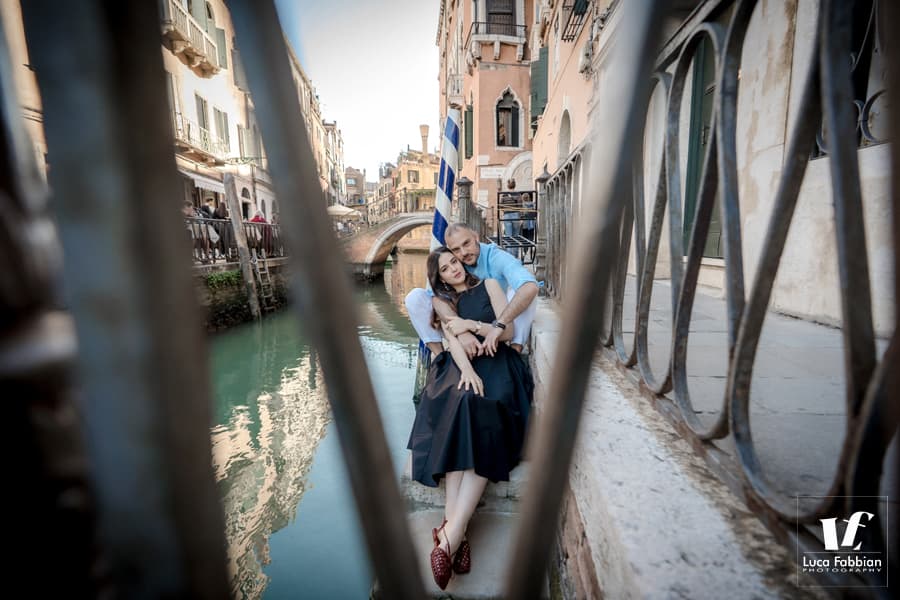 Sessione fotografica di coppia a Venezia