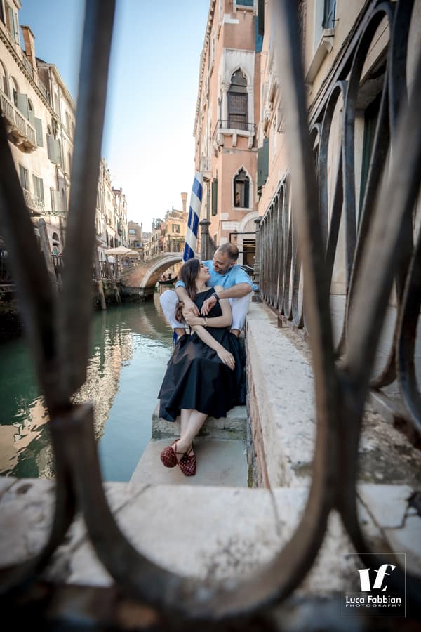 Sessione fotografica di coppia a Venezia