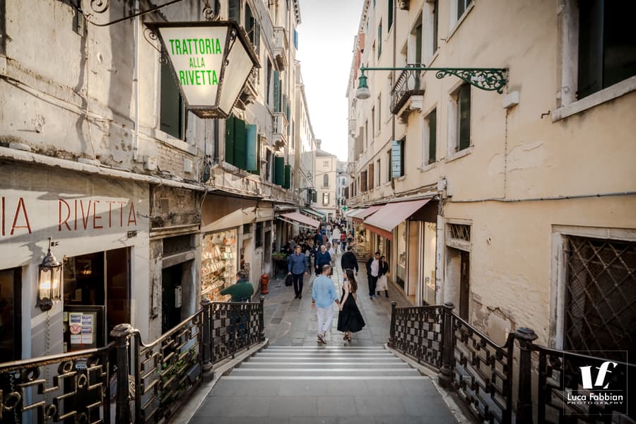 Sessione fotografica di coppia a Venezia