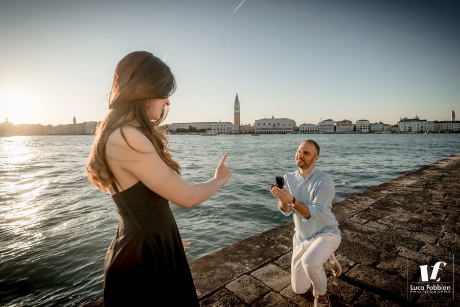 Fotografo per proposta di matrimonio a Venezia