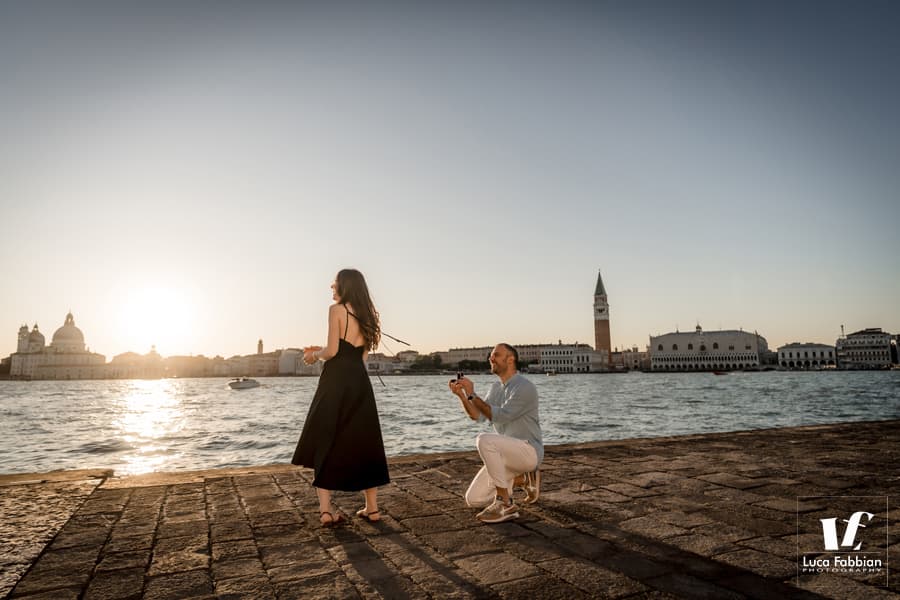 Fotografo per proposta di matrimonio a Venezia