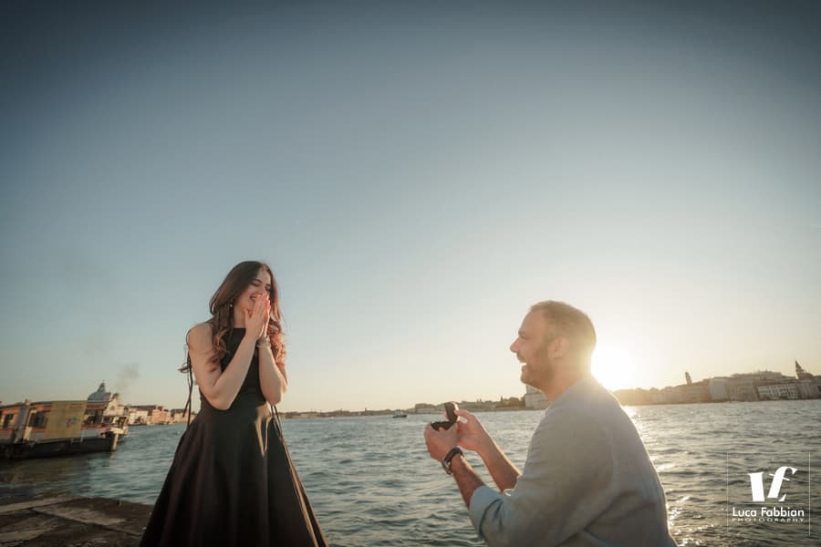 Fotografo per proposta di matrimonio a Venezia
